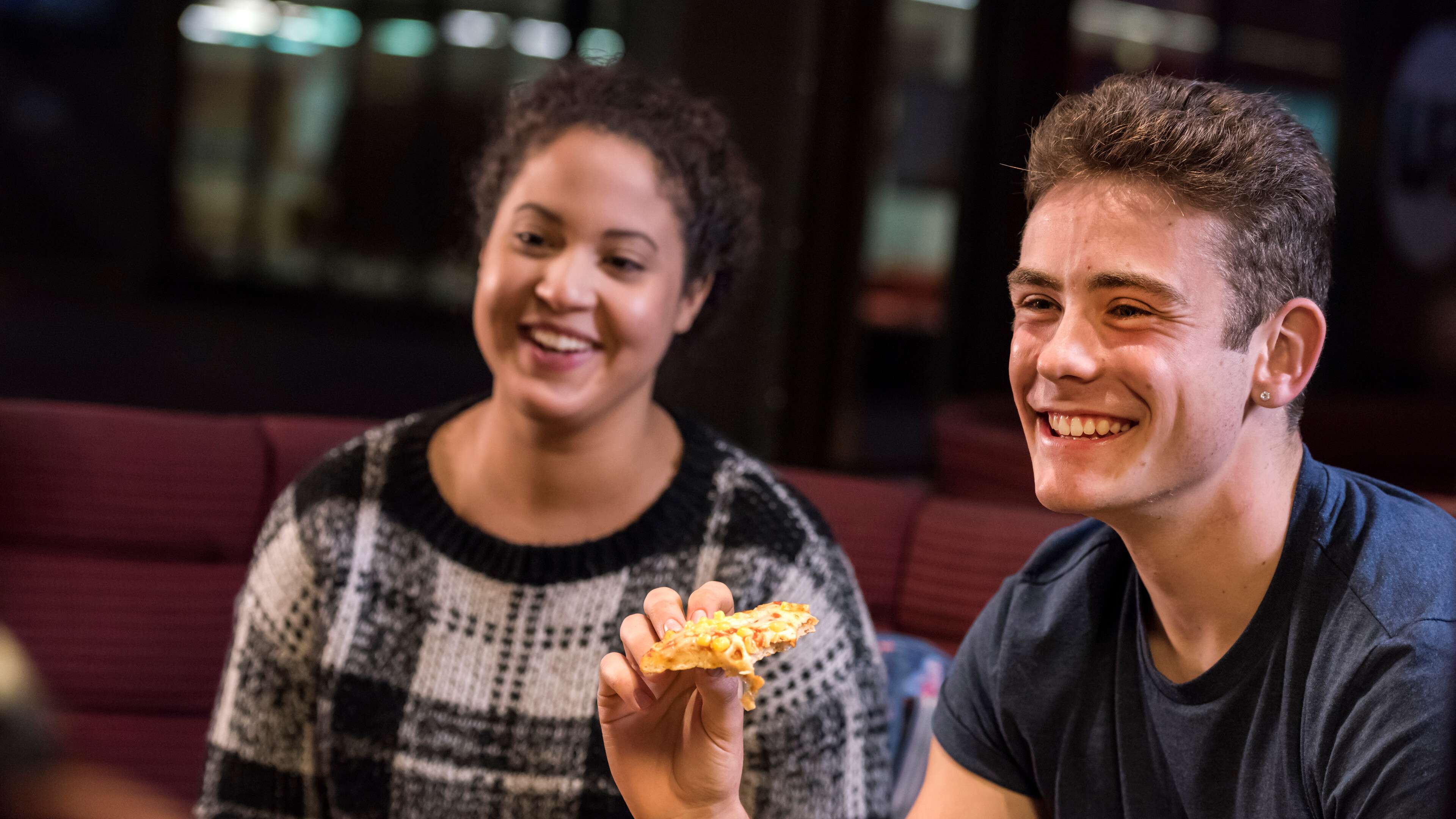 Students socialising at Bar SU