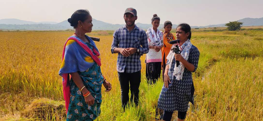 People in Odisha shooting a participatory film.jpg