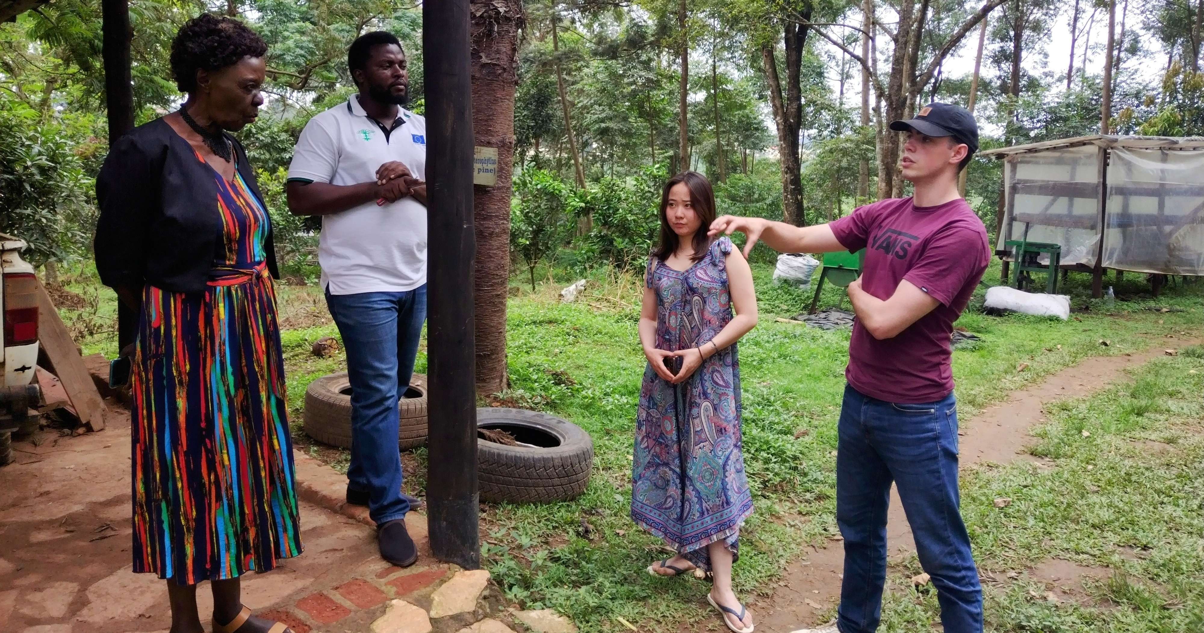 Global Development students in Uganda