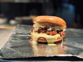 Flipped Bagel served at Zest