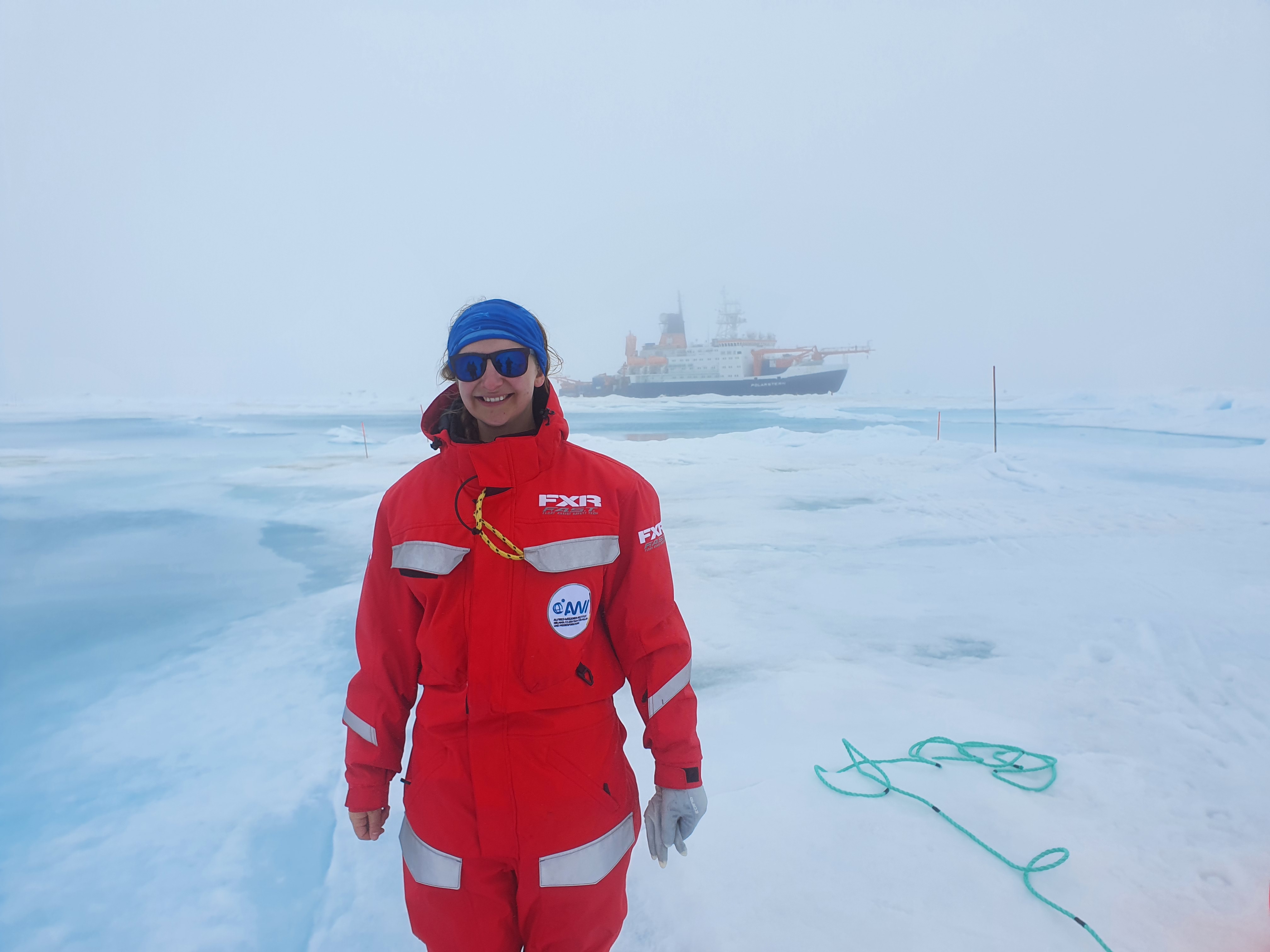 Dr. Jessica Gardner in the Arctic
