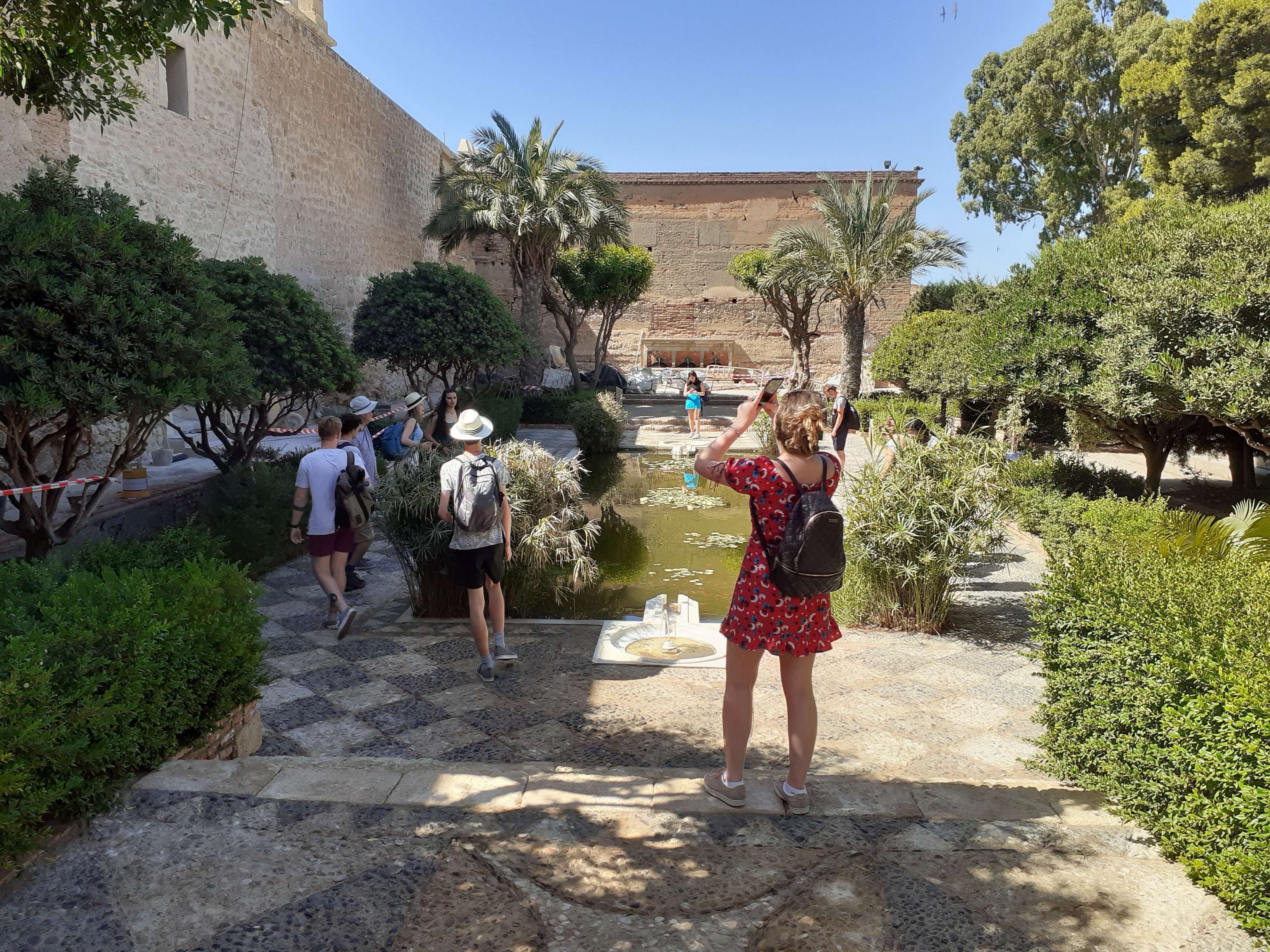 Students on field trip to Spain