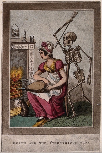 Death and the Industrious Wife