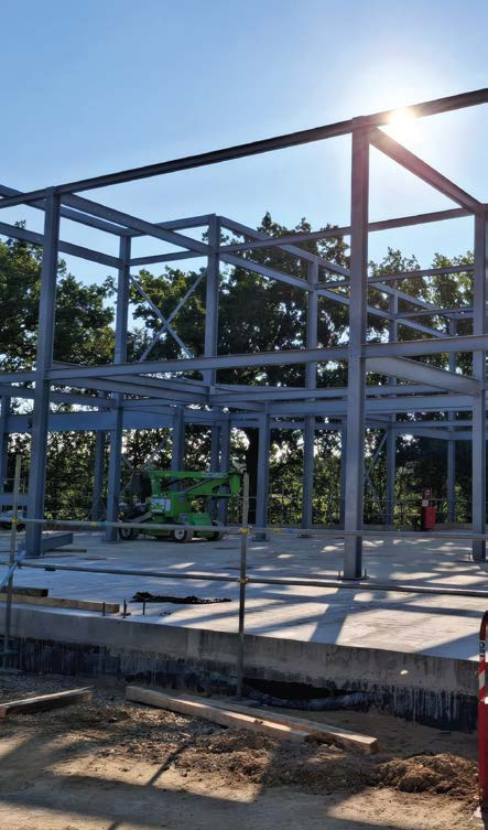 Clinical Anatomy Suite construction