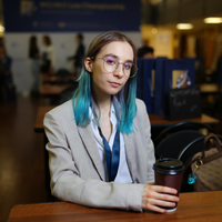 picture of Maria Kokora sitting down