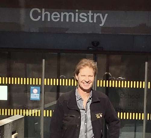 Peter more recently, visiting campus