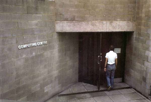 UEA Computing Centre entrance