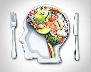 image of plate shaped like a head with vegetables on it