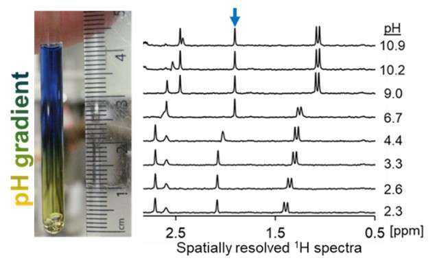 simple pH titrations by NMR spectroscopy