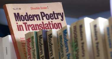 Picture of modern poetry book