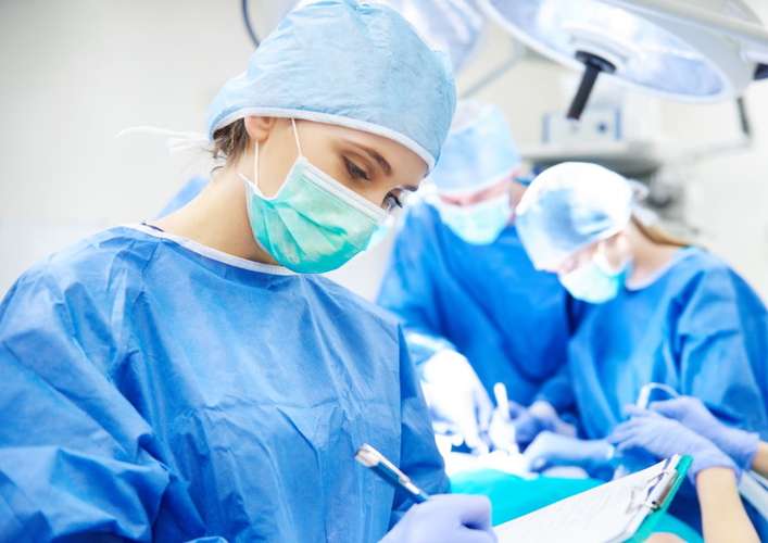 team of operating department practitioners