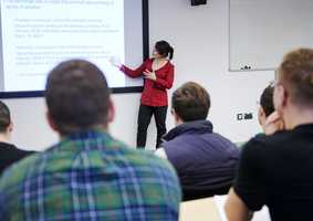 lecturer in mature students lecture