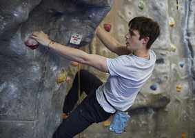 Climber at the Sports Park
