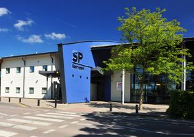 The Sportspark entrance. 