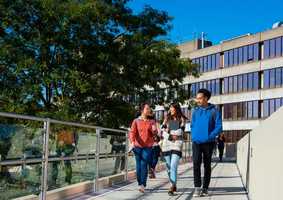Students on walkway