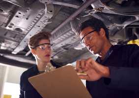 Mechanics at work