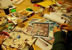 Collage materials