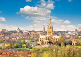 Norwich skyline landscape