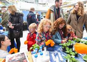 children at science festival
