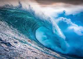 big waves in the ocean
