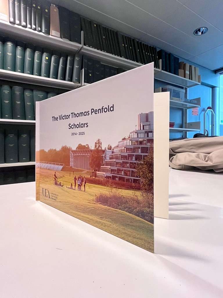 Victor Thomas Penfold scholars card
