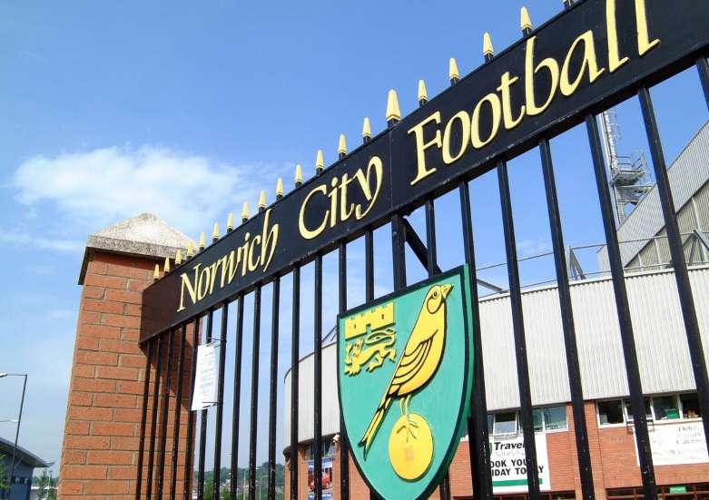 Norwich City FC stadium gate