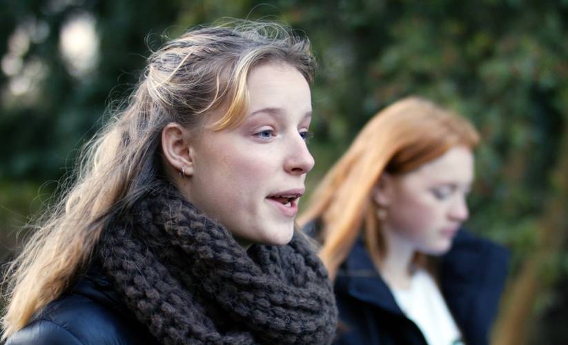 Sixth Form College perform The Race Against Time at RSPB Strumpshaw Fen