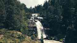 France: Waterfall in the Pyrénées. (Photo by Stéphane Bernard)