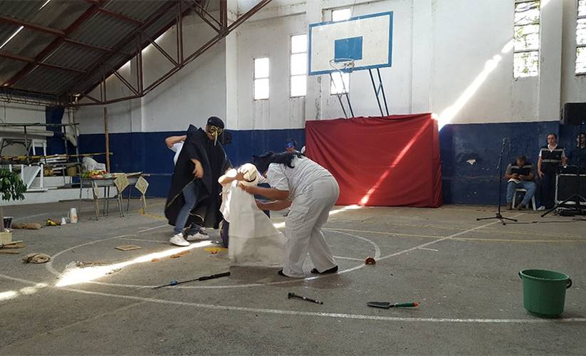 play being performed