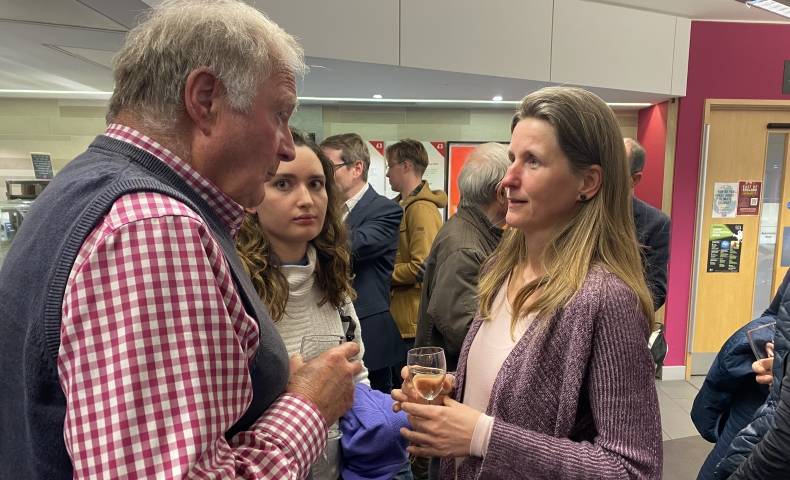 ClimateUEA attendees in discussion