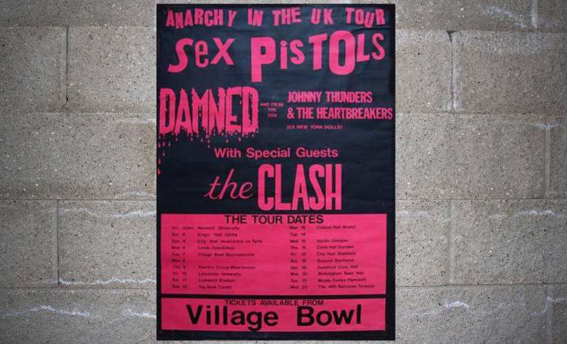 sex pistols poster