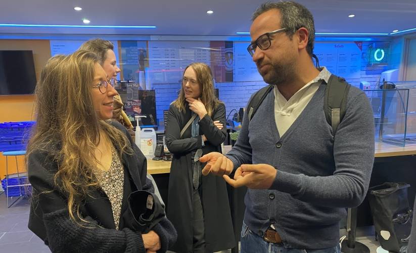 ClimateUEA attendees in discussion