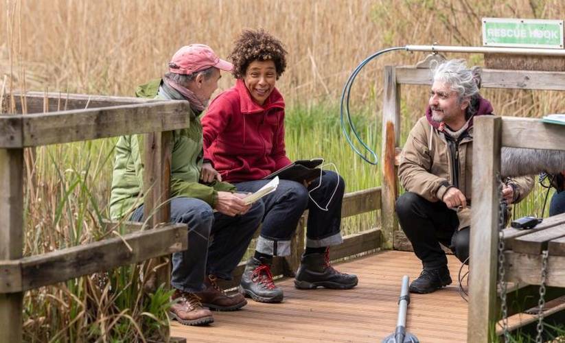 Song of the Reeds participants recording
