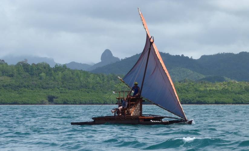 Canoe Sailing on Suva Habour