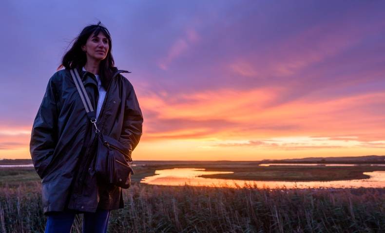 Mona Arshi Shifting Lines credit Matthew Usher sunset