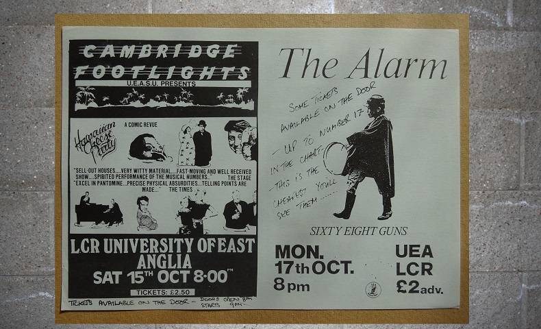 ALarm and cambridge footlights