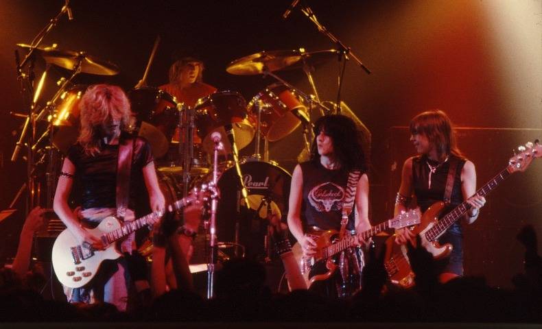 Girlschool at uea in 1981