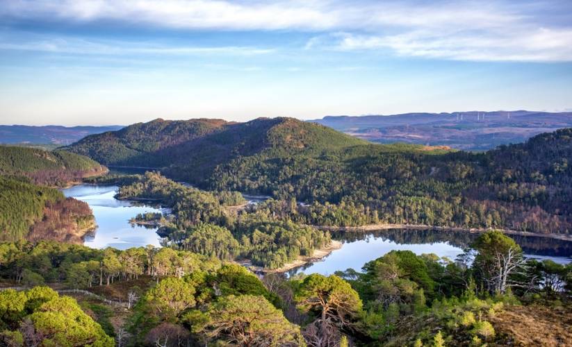 Scotland: Glen Affric Landscape nestled in the Scottish Highlands. (Photo by Chris Aldridge ©)