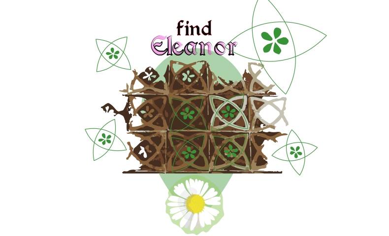 Finding Eleanor graphic design