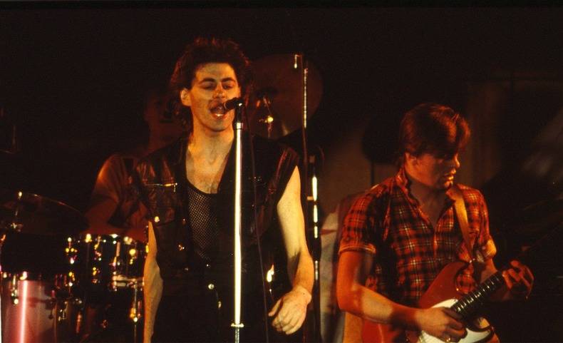 The Boomtown rats at uea in 1982
