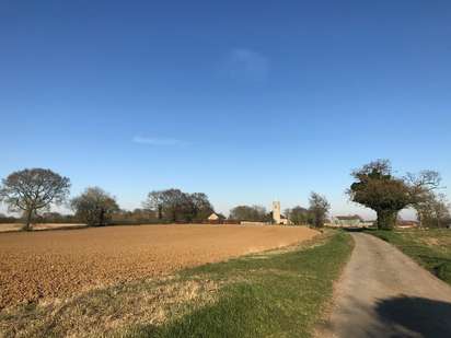 The view on Katie's regular 1-hour lockdown walk