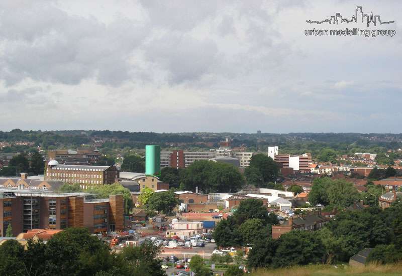 Anglia Square Visualisation 1 of 3