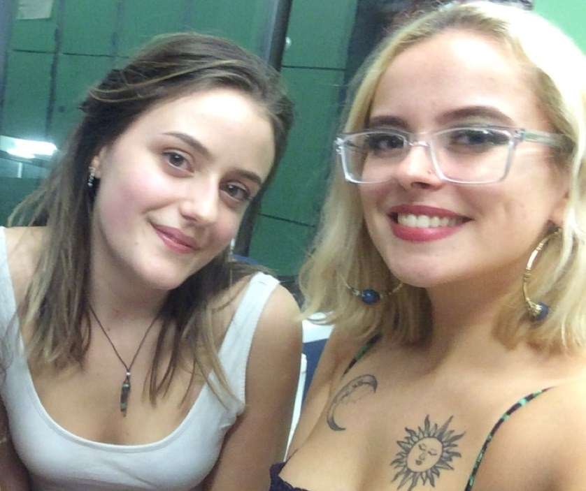 Sophie Wallwin (L) & Alice Avery (R)