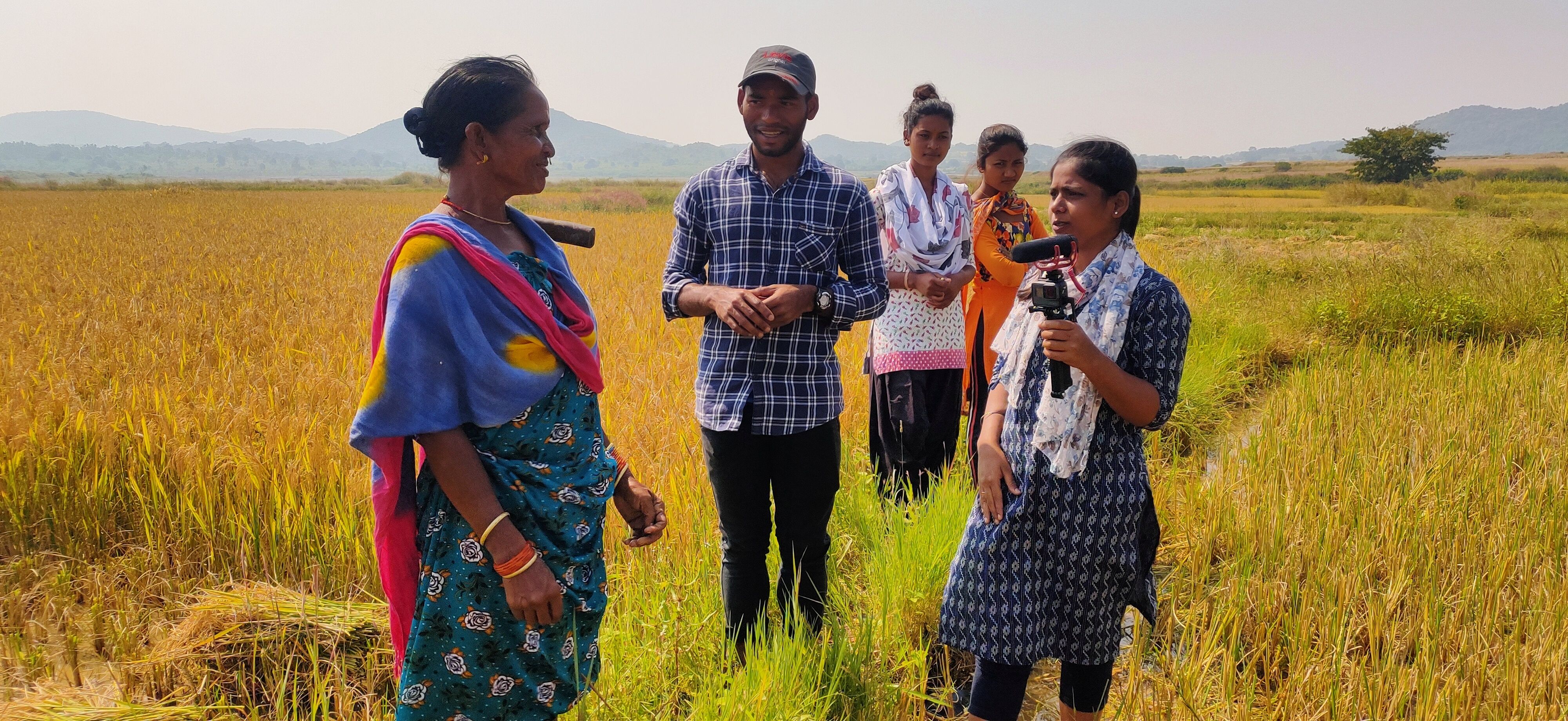 People in Odisha shooting a participatory film.jpg