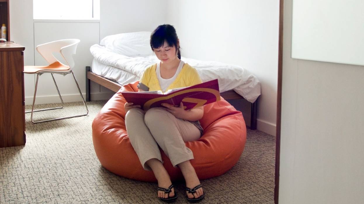 INTO UEA Accommodation Single Bedroom