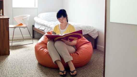 INTO UEA Accommodation Single Bedroom
