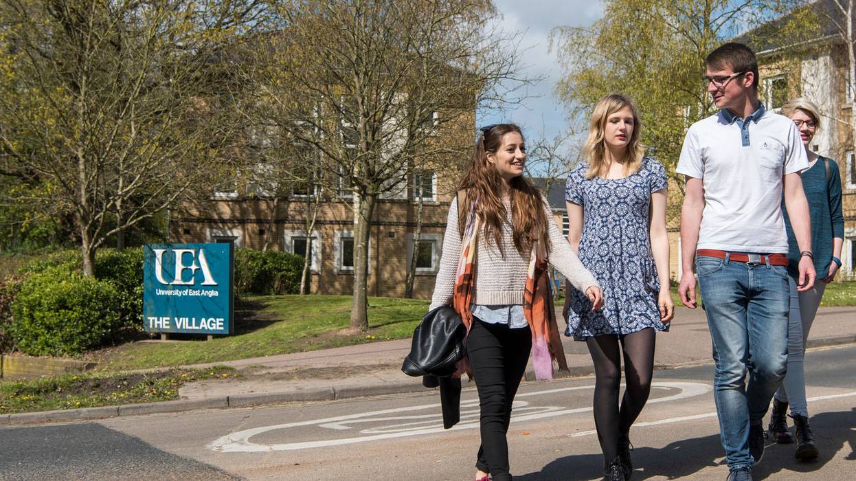 Accommodation Village Students Walking